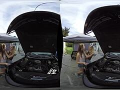 wankzvr - under the hood ft alex blake & arya fae fucks hard