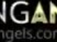 Hot blonde and brunette girls share rock-hard cocks eagerly