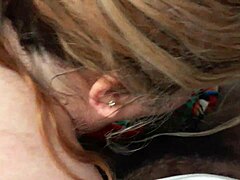 sloppy blowjob with handjob action here.