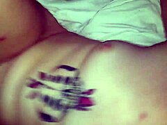 white girl obsessed with massive black cock in steamy action