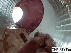 Hot Shower Fun With Christy Dahlia And Ivan