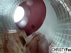 Hot Shower Fun With Christy Dahlia And Ivan