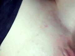 Petite shaved pussy fucked raw in POV by cock