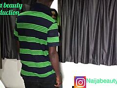 Is that Naija beauty having horny sex with the yahoo boy on the window?