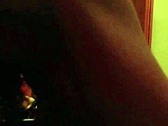 hoe sucking that fat black dick in hotel 😍