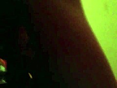 hoe sucking that fat black dick in hotel 😍