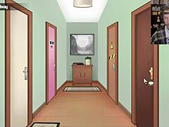 Intense house chores turn into wild masturbation session