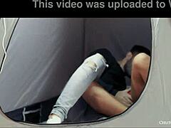 Cielitobebe and neighbors ENJOY SEX in PUBLIC CAMPING on TRAILER TERRACE