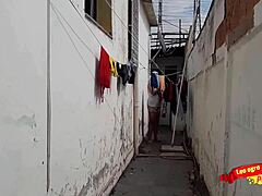 I drilled the maid's ass in the backyard and finished in her mouth! 😈