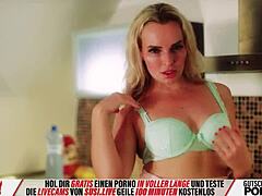 Blonde Susi's Hot Striptease And Orgasmic Masturbation On Webcam