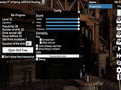 agnes the perverted maid with big tits and ass