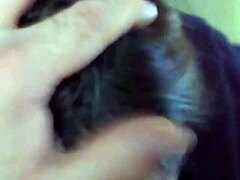 I get my cock sucked by girlfriend, slurping it all up with errors.