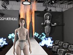 辐射4运动时尚在可爱动漫Hentai场景中火热