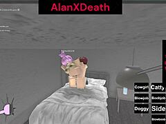 Quickie in Roblox with Non-English Speaking Babe