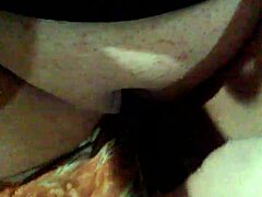 Face mask on, black dildo in mouth, getting wild with toys and bondage! 🔥