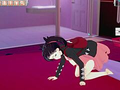 Ever wondered what a steamy encounter with busty Pokémon Mally looks like in anime hentai?