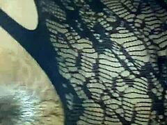 close up pov of licking pussy and creampie after jacking off