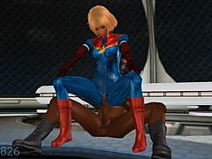 Captain Marvel's secret mission in The Klub 17 cartoon