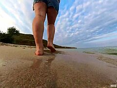 Follow my wrinkled barefoot footprints on the beach