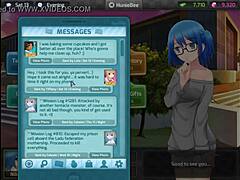 Enjoying chocolate in huniepop female walkthrough