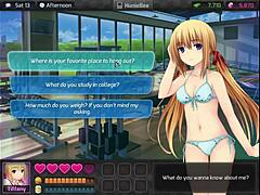 Enjoying chocolate in huniepop female walkthrough