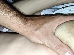 Oh wow, that night was all about beautiful passionate sex with this cute milf in pov anal action.