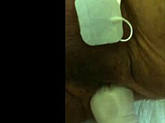 she's getting fisted with electrodes in this casual scene, feeling every intense sensation.