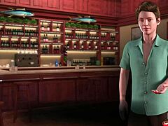 tattoo girl works bar in treasure of nadia episode 1 3