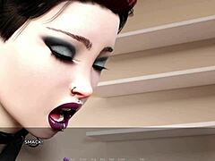 student gets spanked and fucked by friend's horny sister