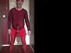 Sissy Crossdress Swallows Piss and Doesn't Care Who Likes It or Not