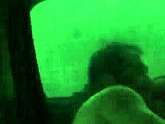 Intimate Spooning Sex in Car Parked at Park