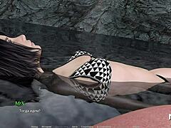 Curious About a Sneaky Dinner Footjob in 3D Anime?