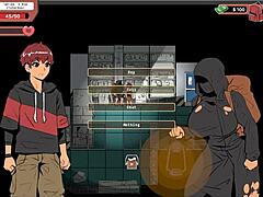 this hentai game has linda fingered in public