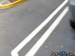 Teens with big tits get jizzed in pov blowjob 😍