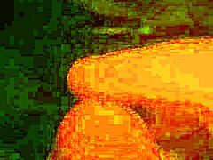 tied up in bondage for cock play and masturbation.