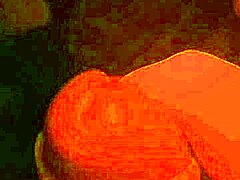 tied up in bondage for cock play and masturbation.