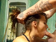 The best blowjob on a big cock ever seen