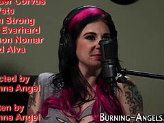 emo lesbian dives into juicy pussy action.