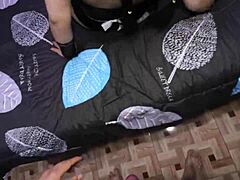 Young shy Latina maid bent over in doggystyle POV, getting fucked and creampied in tight ass