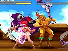 Queen Axe Hentai Gangbang in Rough Action