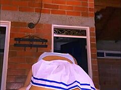 tight latina teen relaxes for deep fucking