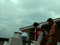 me and lunna vaz fucked on the balcony during the party