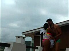 me and lunna vaz fucked on the balcony during the party