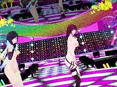 Genshin Impact MMD Video Featuring Yelan And Kafka In Higher Dimensions