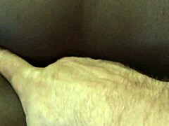 Young black teen takes hard cock and deep fingering.