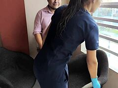 fiesta party with a babe during holiday