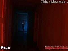 mina gives an intense blowjob to the military guy in this bdsm scene, what a whore!