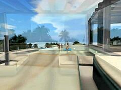 Sandys anal pool party