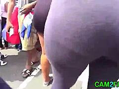 in this voyeur video, a woman experiences an intense ass orgasm while being watched.