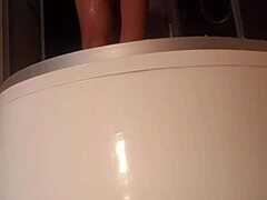 Enjoying A Relaxing Shower Session Alone